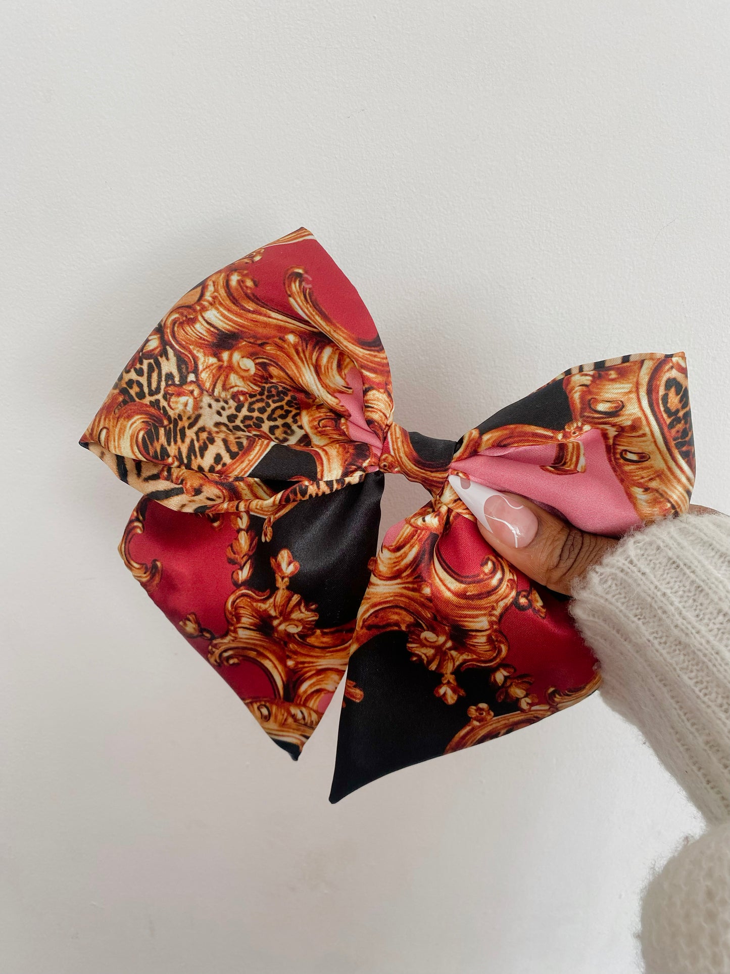 Rubylene Satin Bow Hair Clips