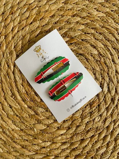 African/ Caribbean Snap Clips