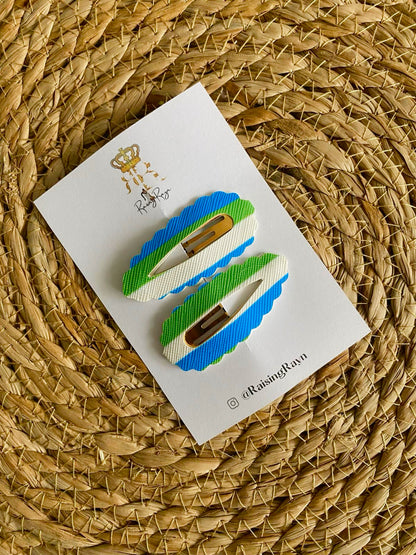 African/ Caribbean Snap Clips