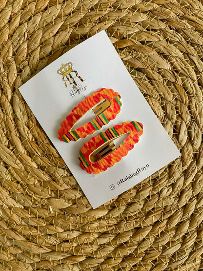 African/ Caribbean Snap Clips