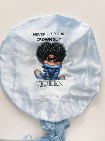 Sky Blue Queen Bonnet (Band)