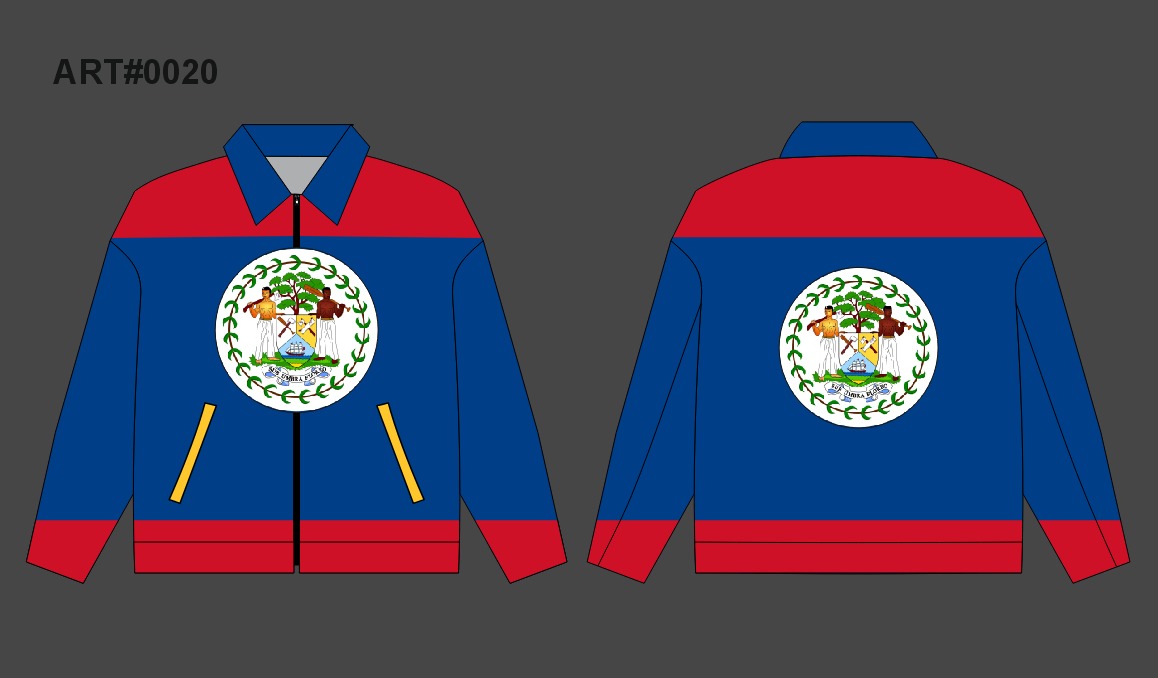 Caribbean Adult Carnival Jacket PRE ~ ORDER