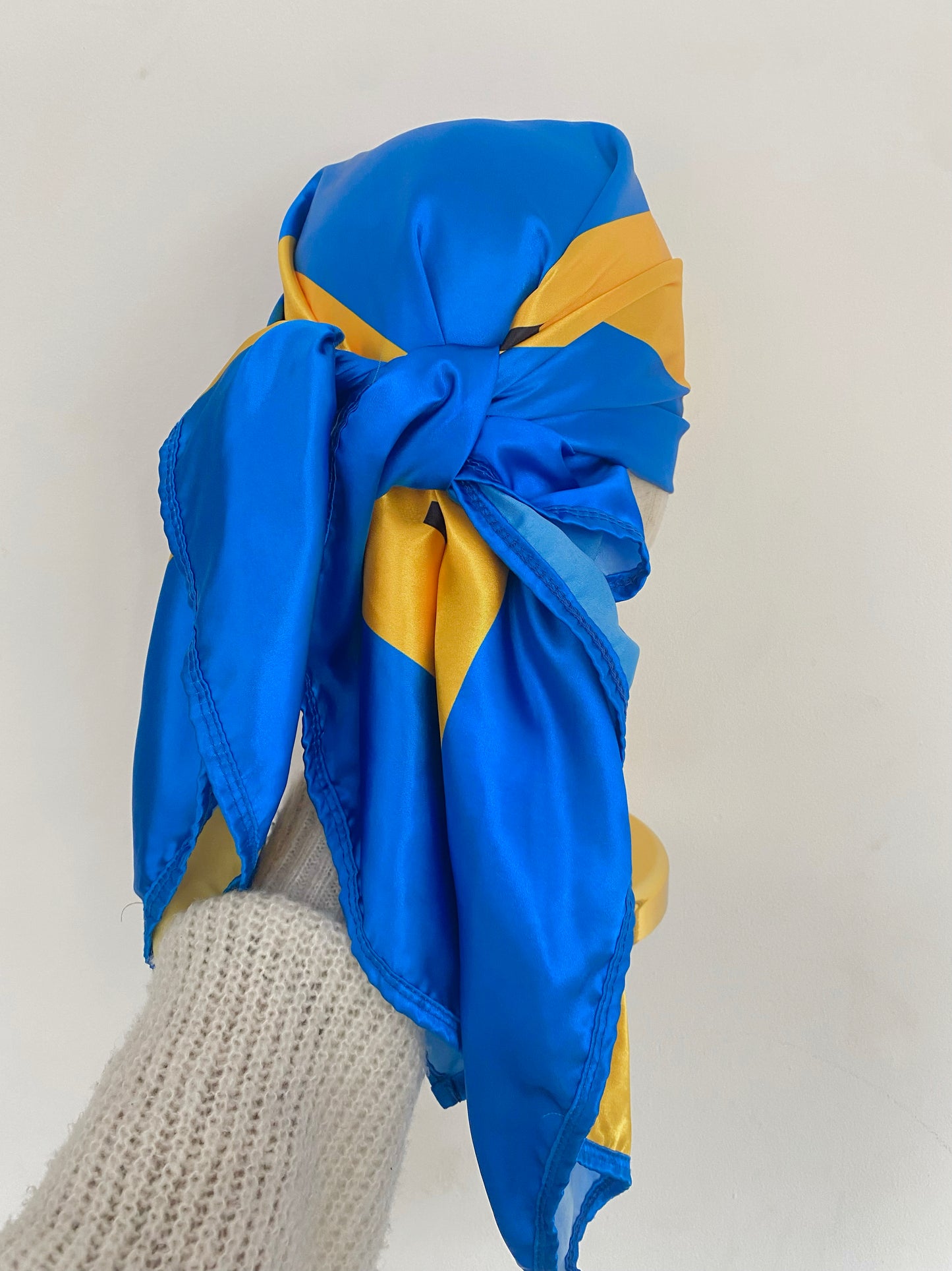 Barbados Satin Scarf (PLAIN)