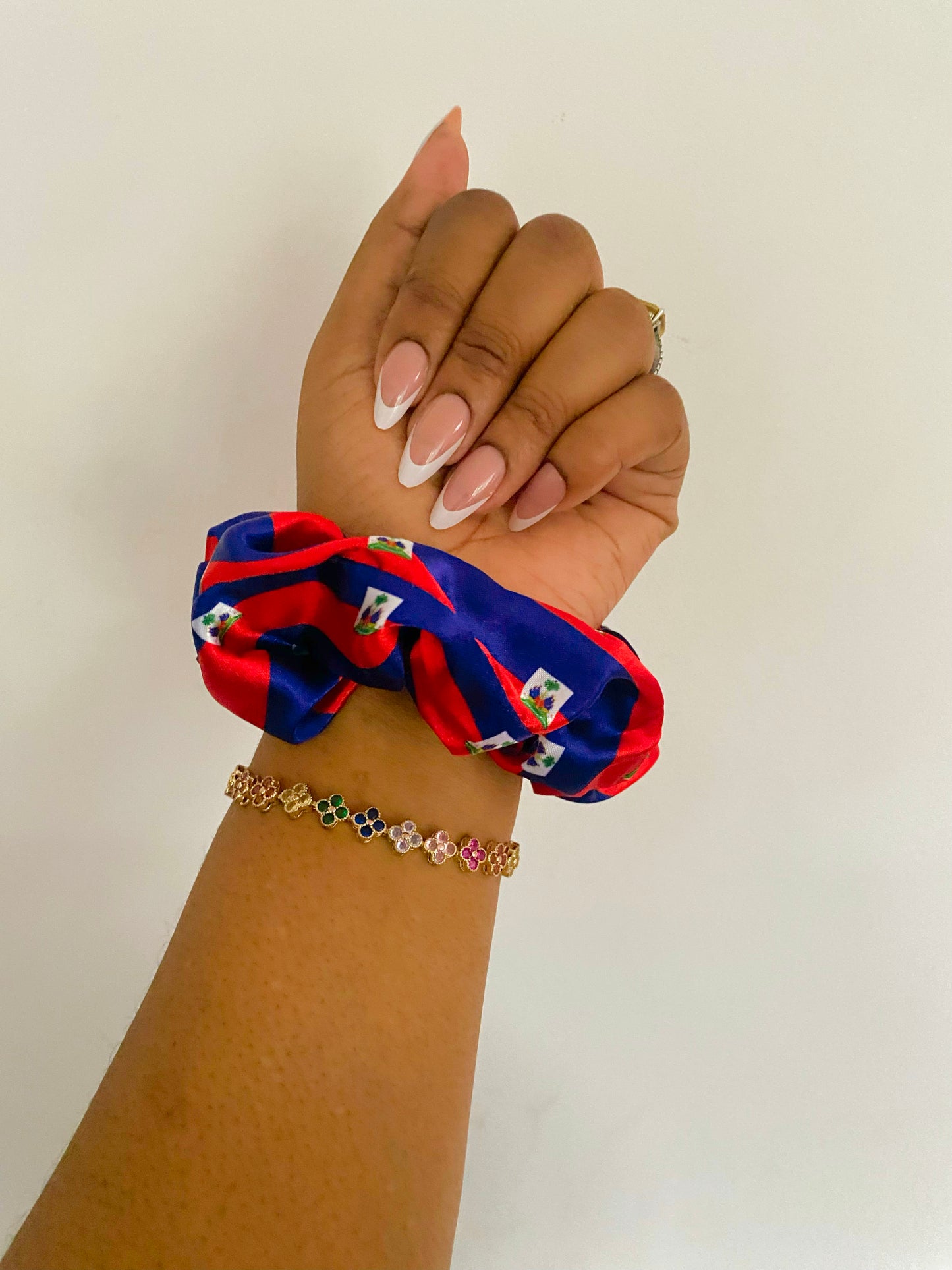 African & Caribbean Regular Satin Scrunchie