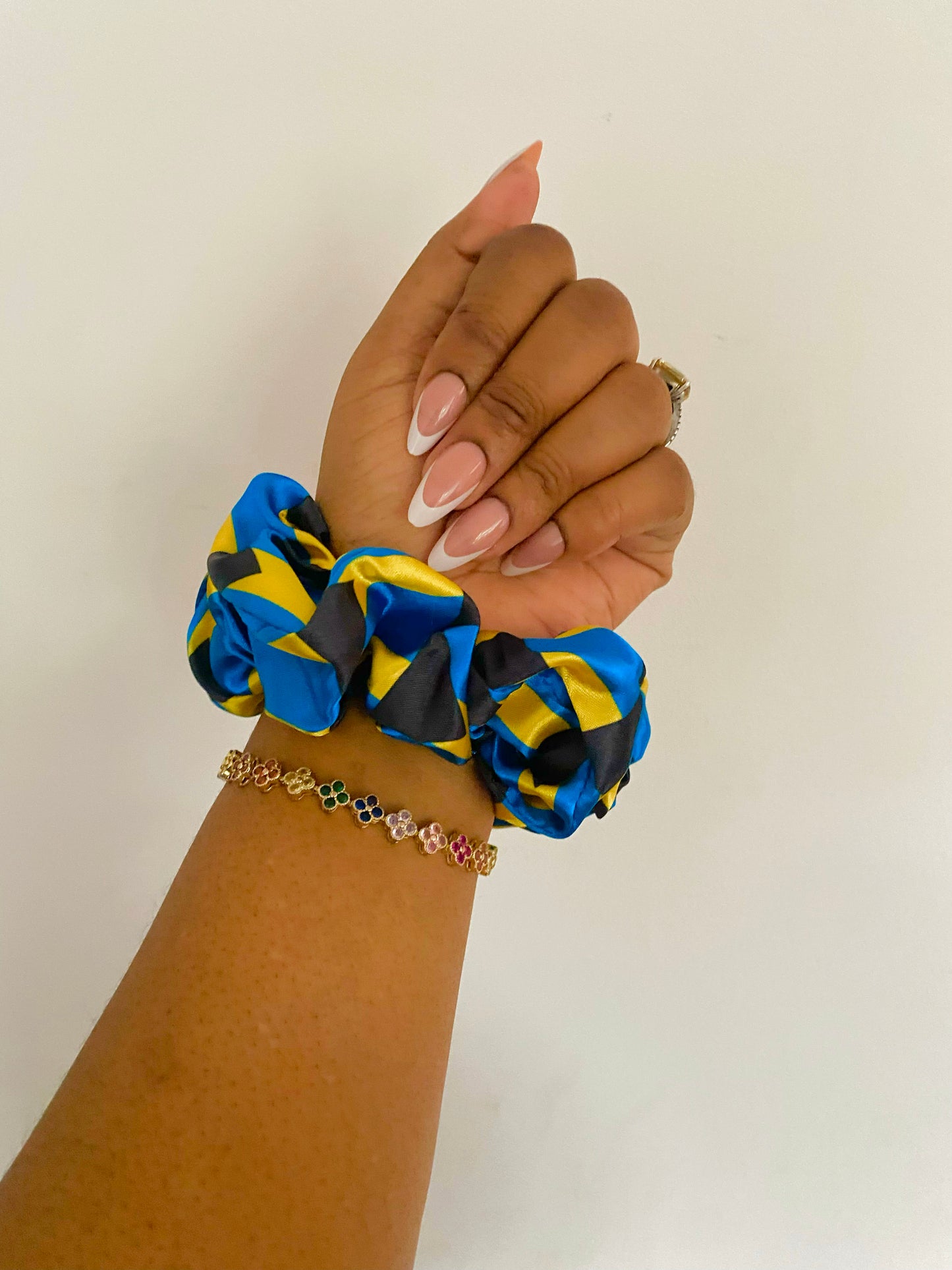 African & Caribbean Regular Satin Scrunchie