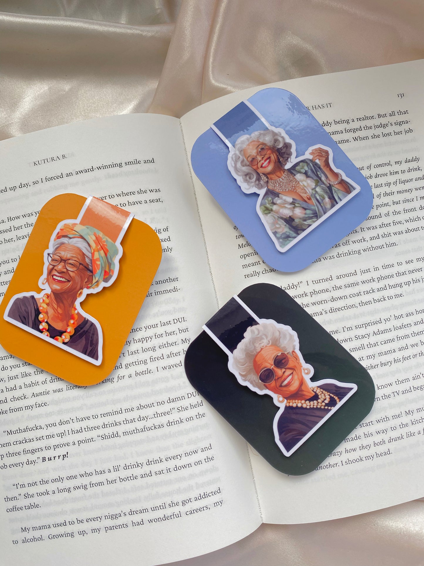 Grandma Magnetic Bookmarks