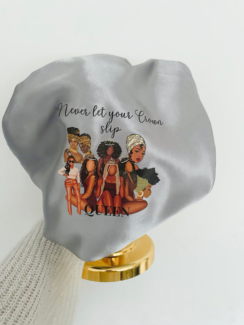 * NEW* Grey Queen Bonnet