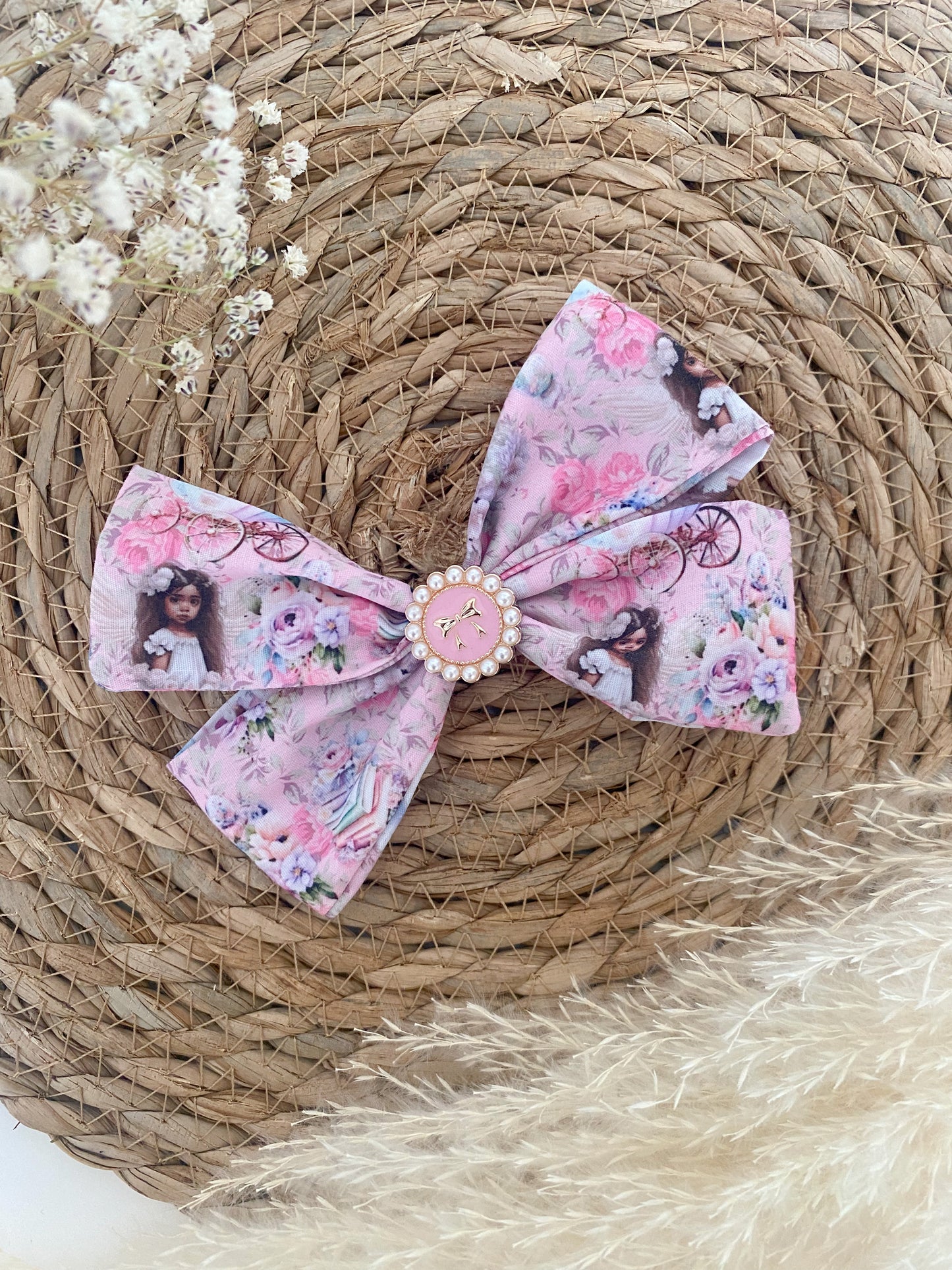 Pink Dreamy girls bow