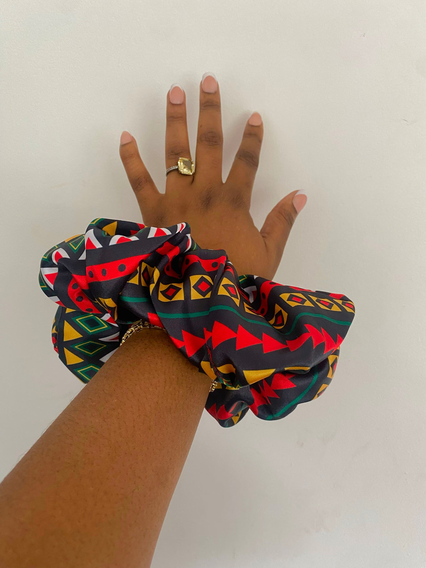 Mama Africa Satin Scrunchies