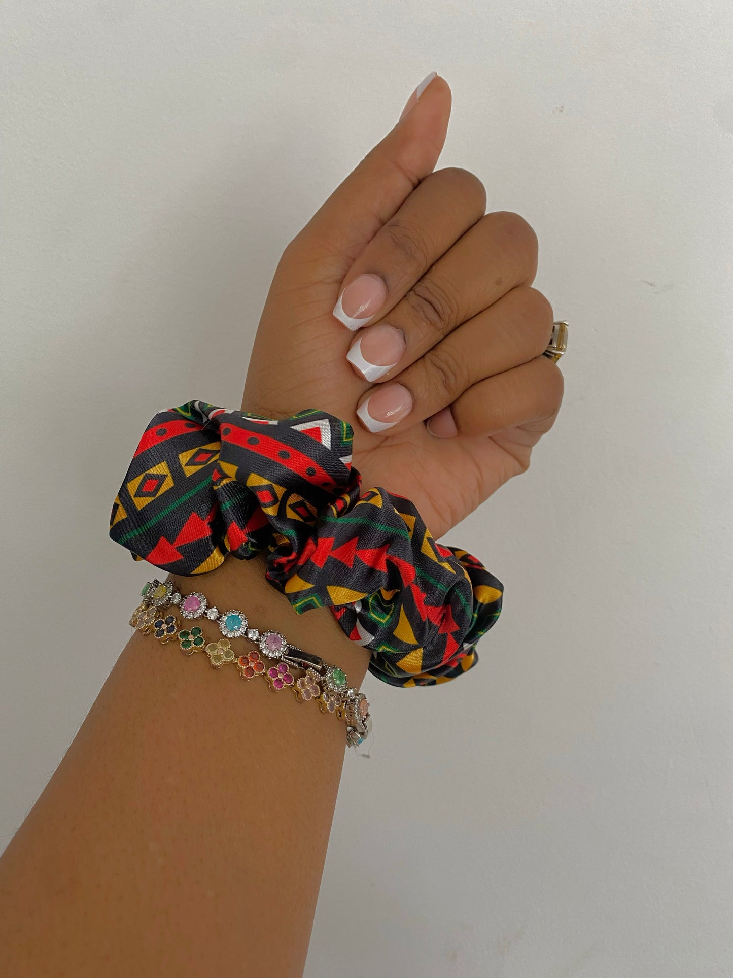 Mama Africa Satin Scrunchies