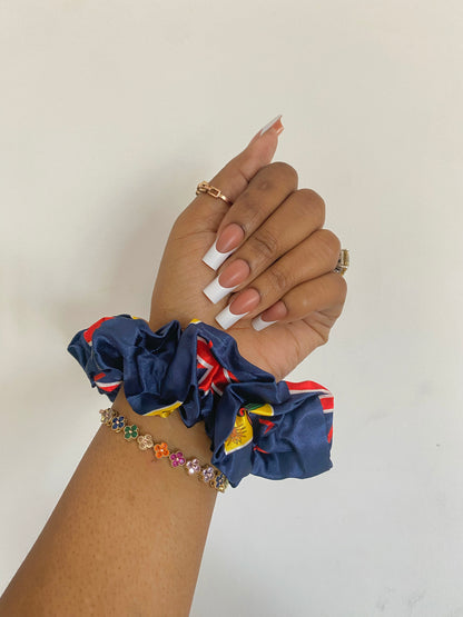 African & Caribbean Regular Satin Scrunchie