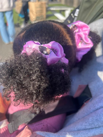 Lit & Crafty Satin Scrunchies