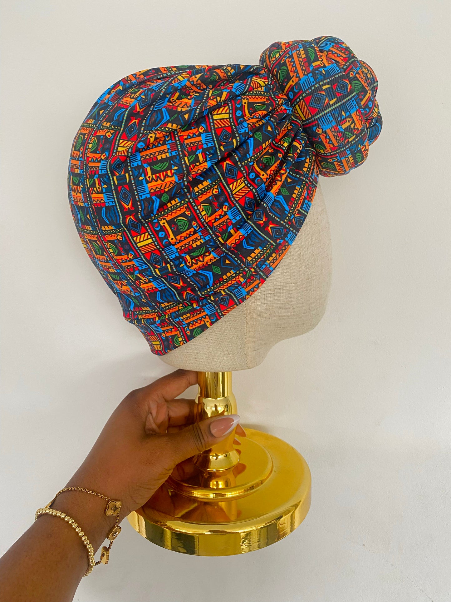 XL Knot Blue Ankara