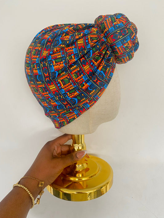 XL Knot Blue Ankara
