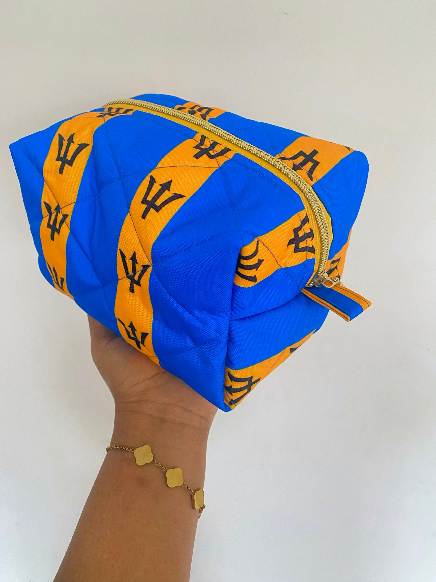 PRE - ORDER African & Caribbean Flag Cosmetic Bags