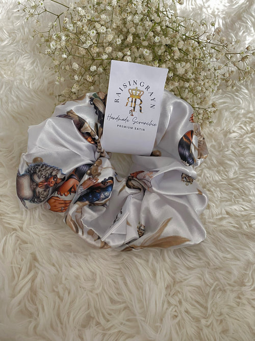 Just Keep Praying Satin Scrunchie