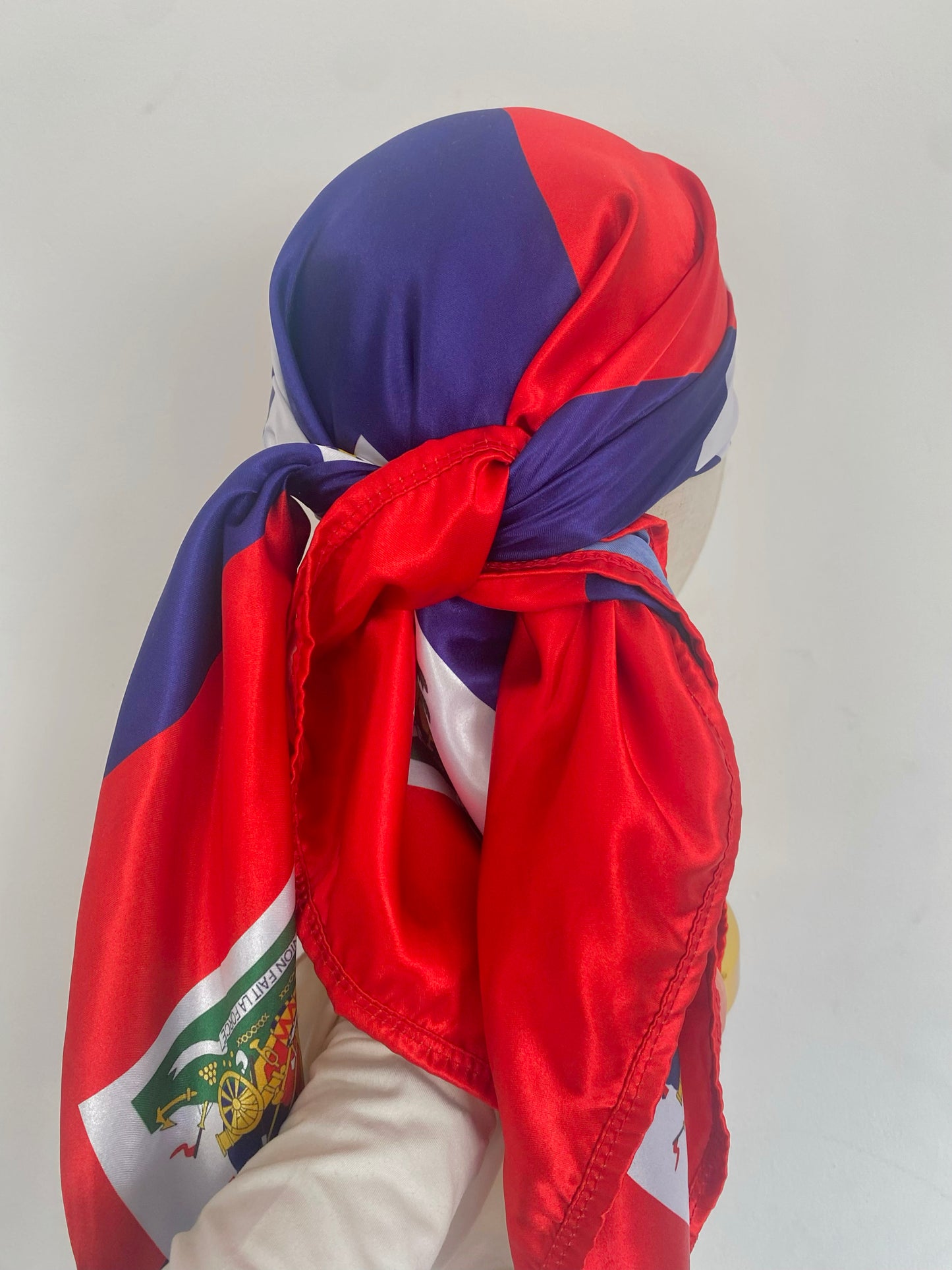 Haiti Satin Scarf (Plain)