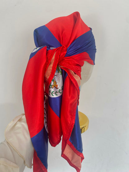 Belize Satin Scarf (Plain)