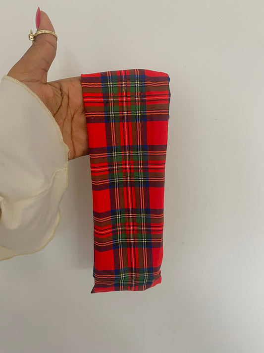 Tartan Elastic Headbands