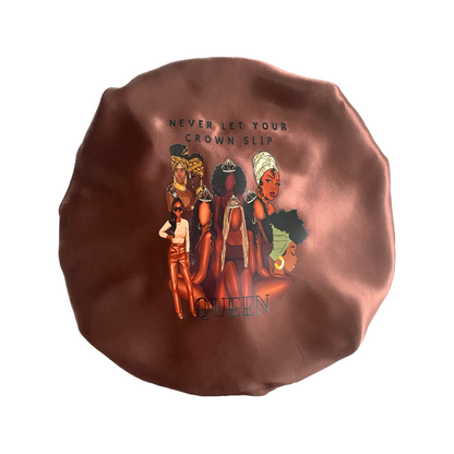 Brown Queen Bonnet