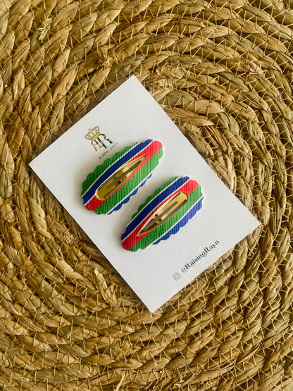 African/ Caribbean Snap Clips