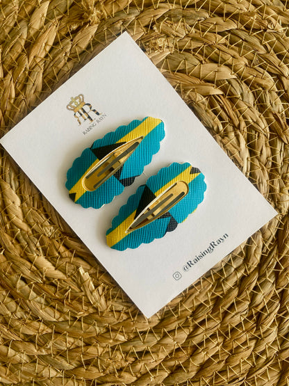 African/ Caribbean Snap Clips