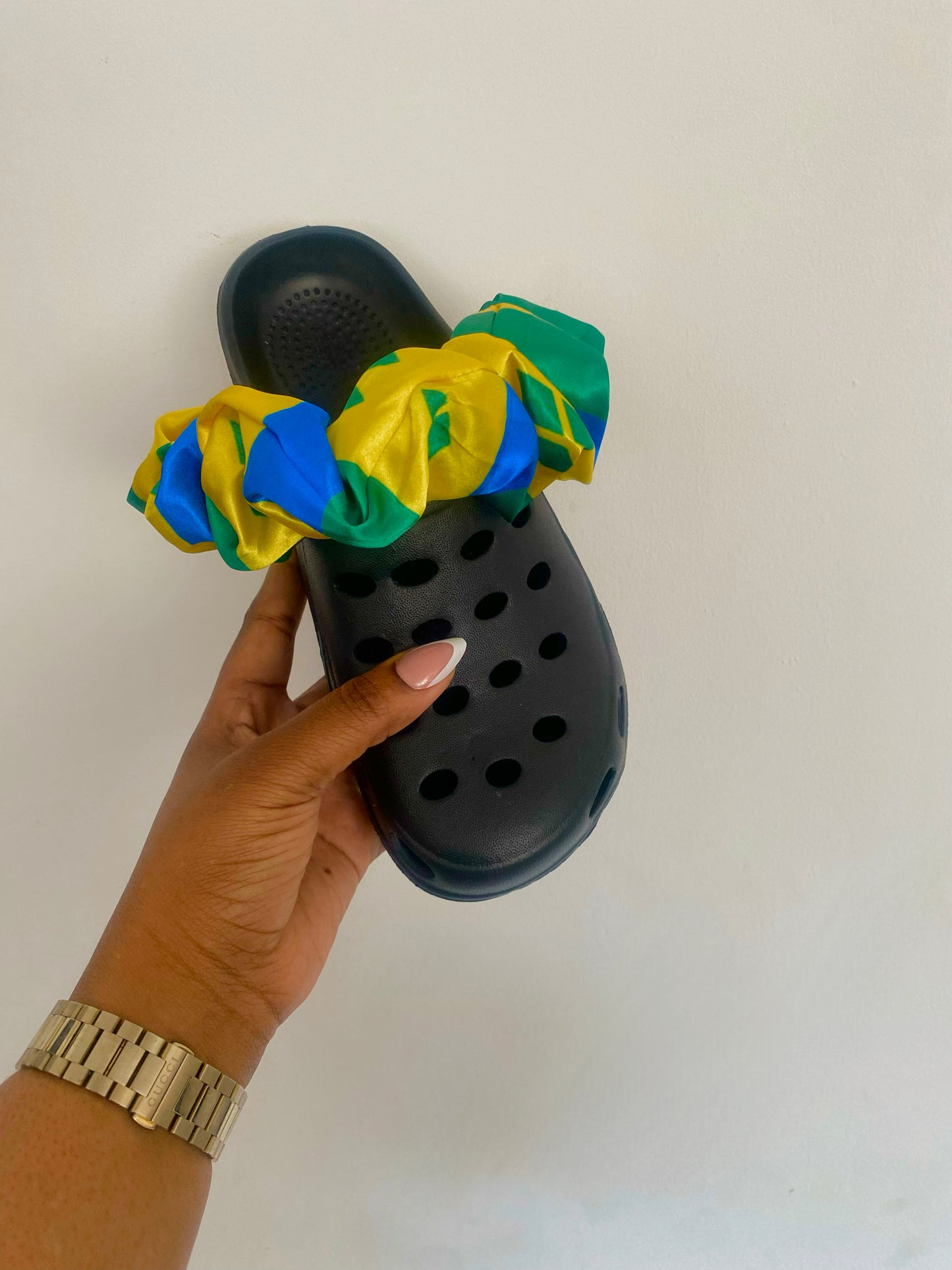 STOCKED*African & Caribbean Crocs Strap Covers (PAIR)