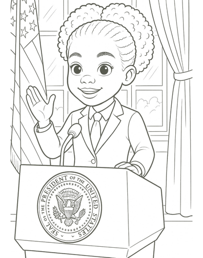 Girls & Boys Dream job Colouring Book Download