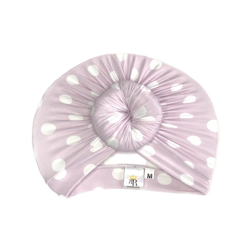 Lilac Polka Dot