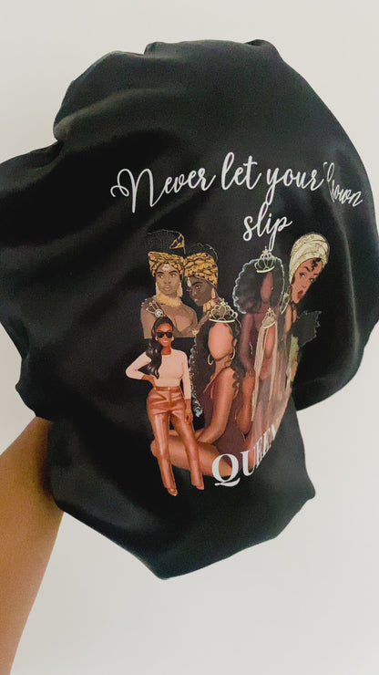 * NEW* Black Queen Bonnet (Band)