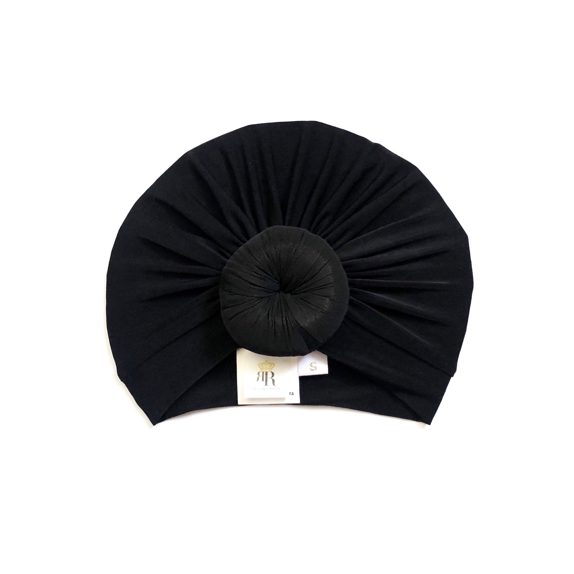 Black Turban Head Wrap