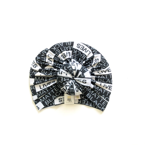Printed Turban Headwrap 