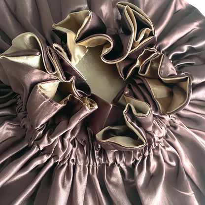 Brown Queen Bonnet 